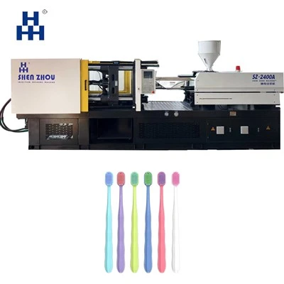 Plastik Yetişkin Diş Fırçası Enjeksiyon Yapma Kalıplama Makinesi